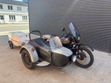 BMW R 80 GS m sidevogn og trailer