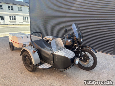 BMW R 80 GS m sidevogn og trailer