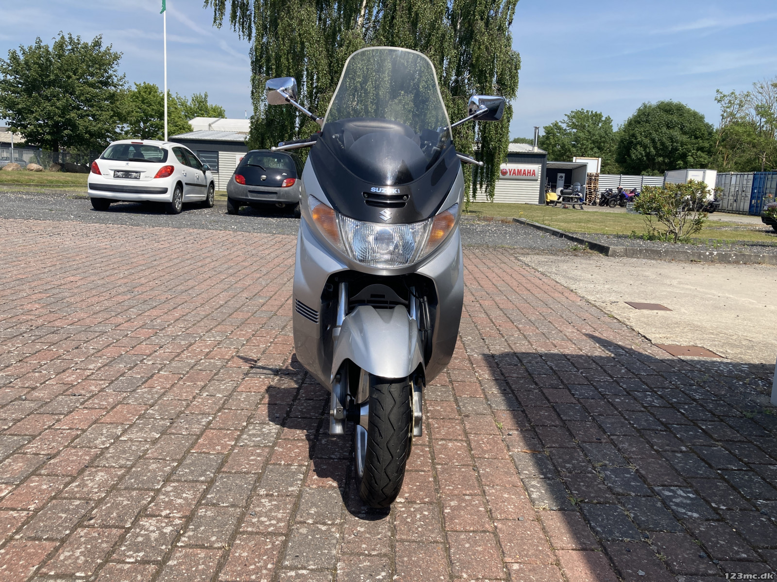 FACO 21856 Windschutzscheibe Mit Erweiterung Für Suzuki 400 An Burgman 1999-2002