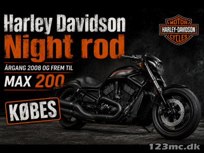 Harley-Davidson VRSCDX Night Rod Special ønsker købes