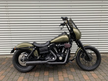 Harley-Davidson FXDB Street Bob HMC Motorcykler.  Vi bytter gerne.