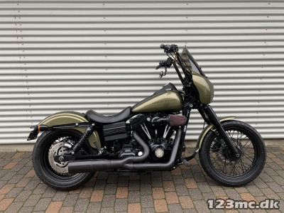 Harley-Davidson FXDB Street Bob HMC Motorcykler.  Vi bytter gerne.
