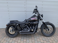 Harley-Davidson FXDB Street Bob HMC Motorcykler.  Vi bytter gerne.