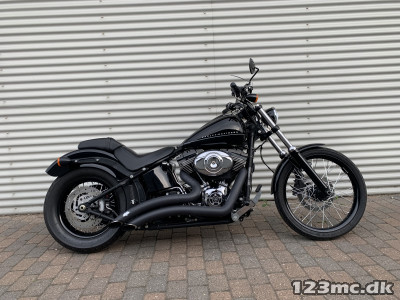 Harley-Davidson FXS Softail Blackline HMC Motorcykler. Vi bytter gerne.