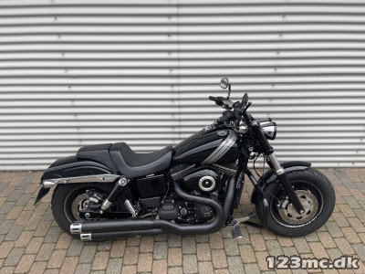 Harley-Davidson FXDF Dyna Fat Bob HMC Motorcykler. Vi bytter gerne.