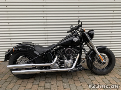 Harley-Davidson FLS Softail Slim HMC Motorcykler. Vi bytter gerne.