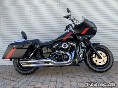 Harley-Davidson FXDF Dyna Fat Bob HMC Motorcykler. Vi bytter gerne.