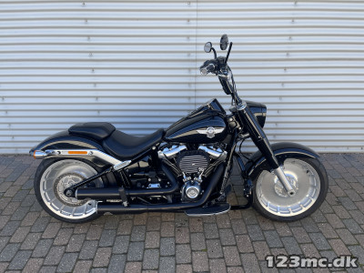 Harley-Davidson FLFBS Fat Boy HMC Motorcykler. Vi bytter gerne.