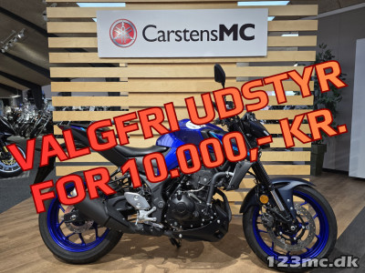 Yamaha MT-03 DEMO -  Inkl. valgfri org. udstyr for 10.000 kr.