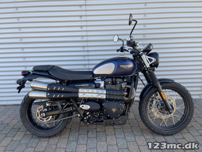 Triumph Scrambler 900 HMC Motorcykler. Vi bytter gerne.