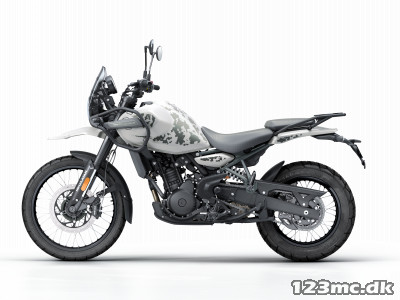 Royal Enfield Himalayan 450 Summit Kamet White (slangeløs dæk)