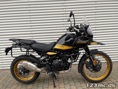 Royal Enfield Himalayan 450 HMC Motorcykler. Vi bytter gerne.