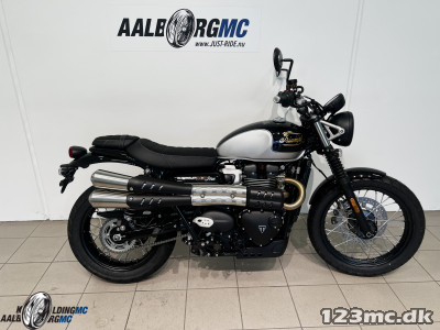 Triumph Scrambler 900 Icon SAPPHIRE BLK/ALUMINIUM SILVER