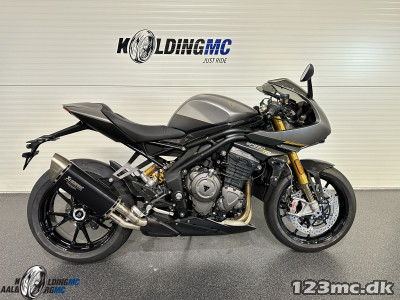 Triumph Speed Triple RR Breitling Satin Silver Ice