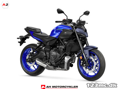 Yamaha MT-07 Icon Blue 35kW Sænket