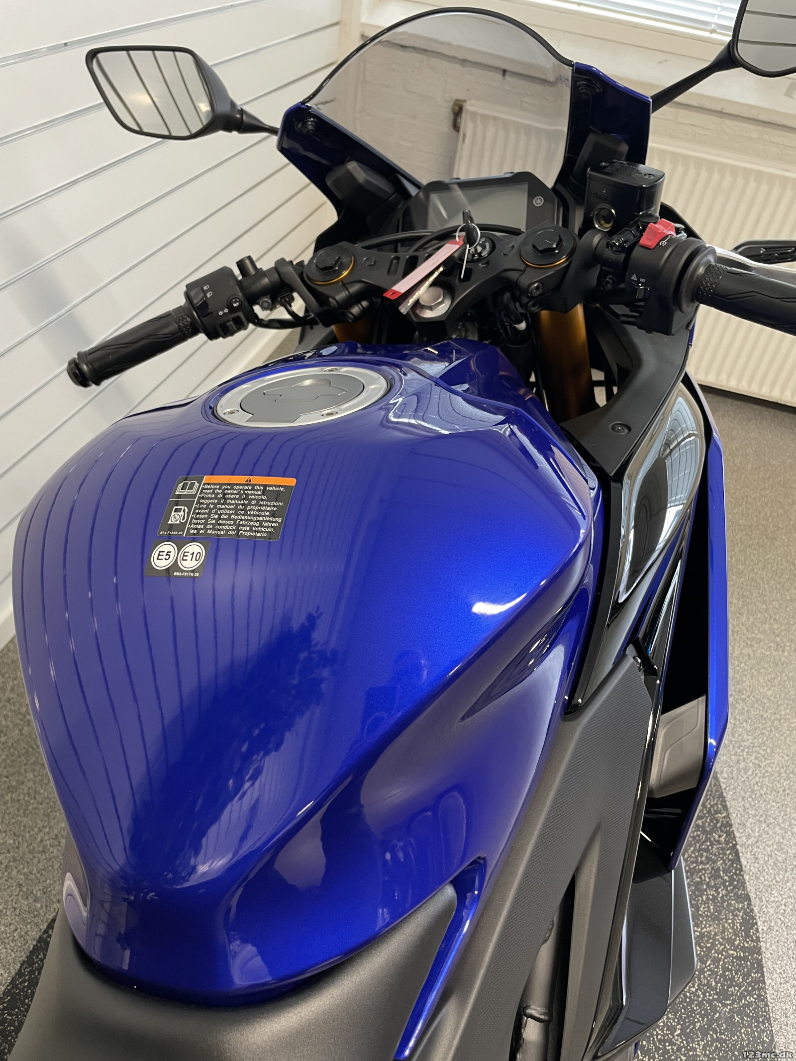 Ny Yamaha YZF R3 - Icon Blue 2025 til salg - 123mc