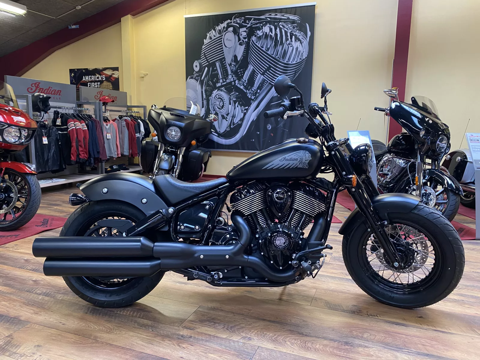 Indian Chief Bobber hos Jensens Motorcykler