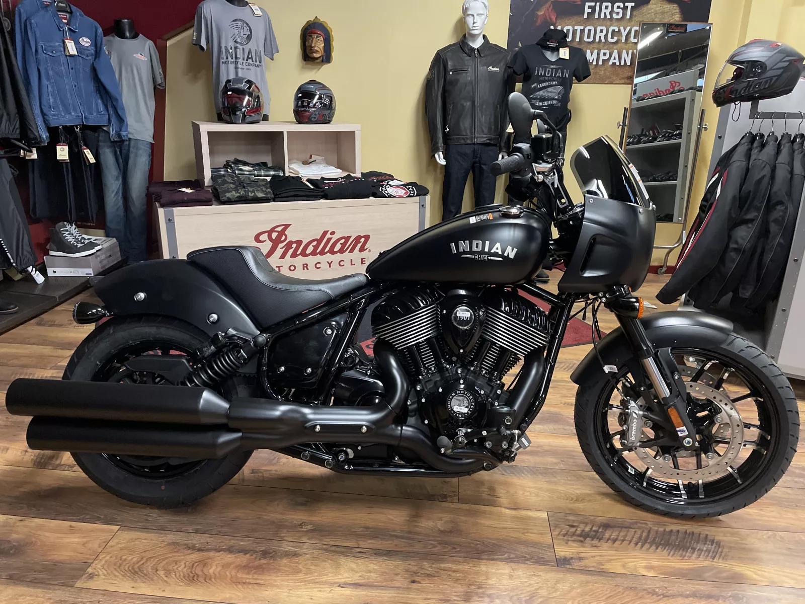 Indian Sport Chief hos Jensens Motorcykler
