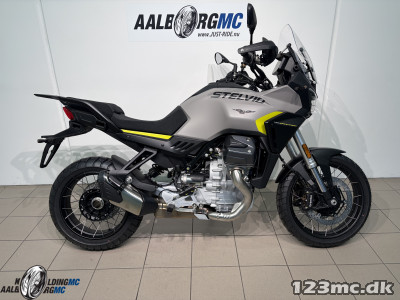 Moto Guzzi Stelvio PFF GREY CLIMBING