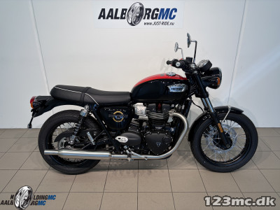 Triumph Bonneville T 100 Jet Black / Diablo Red