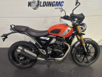 Triumph Scrambler 400 X Baja Orange / Aluminium Silve