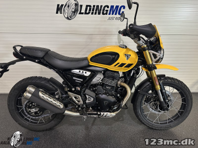 Triumph Scrambler 400 X C Racing Yellow