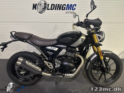 Triumph Scrambler 400 X PHANTOM BLACK / SILVER ICE
