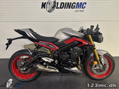 Triumph Street Triple Rx MATT ALUMINIUM SILVER