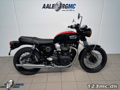 Triumph Bonneville T 100 Jet Black / Diablo Red