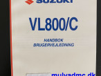 Manual, Instruktionsbog til Suzuki VL 800 Intruder