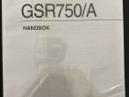 Manual, Instruktionsbog, svensk til Suzuki GSR 750