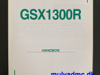 Manual, Instruktionsbog Svensk til Suzuki GSX 1300 R Hayabusa