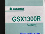 Manual, instruktionsbog svensk til Suzuki GSX 1300 R Hayabusa