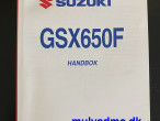 Manual, instruktionsbog Svensk til Suzuki GSX 650 F