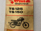 Reservedelsbog MZ TS125/TS150, MZ-TS125-TS150-reservedelskatalog Reservedelsbog MZ TS125/TS150, MZ-TS125-TS150-reservedelskatalog