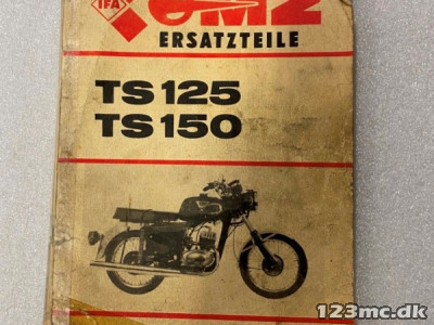 Reservedelsbog MZ TS125/TS150