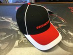 Honda cap paddock sort/rød/hvid, 173-7020071