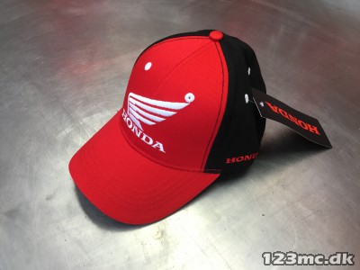 Honda cap racing rød/sort