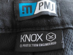 Knox Colton Motorcykel Jeans Sort vask Knox Colton Motorcykel Jeans Sort vask