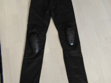 Knox Colton Motorcykel Jeans Sort vask