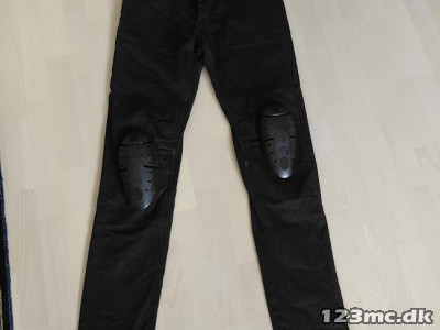 Knox Colton Motorcykel Jeans Sort vask
