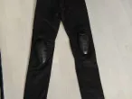 Knox Colton Motorcykel Jeans Sort vask