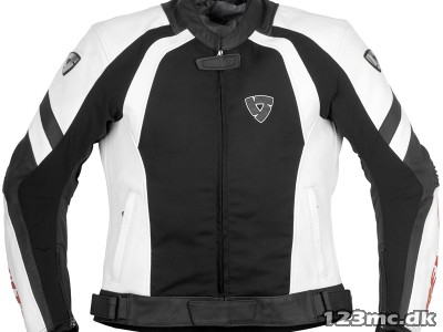 REVIT! Phoenix Black-White motorcykeljakke
