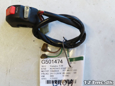 Styrkontakter højre til Yamaha FZR 600 årg. 95