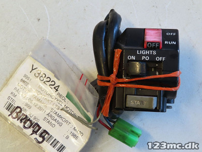 Styrkontakter højre til Yamaha XJ 900 årg. 85