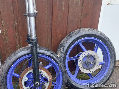 Honda CBR600 F2 fælge med dæk