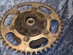 Brugt: Baghjul Nav med tandhjul, 4BP2536600 til Yamaha XJ 600 Diversion