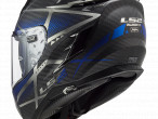 LS2 Challenger Carbon Konic Blue Før 3.799,-