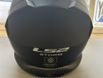 LS2 FF800 Storm Solid Matt Sort XL, 108001011XL