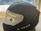 LS2 FF800 Storm Solid Matt Sort XL, 108001011XL